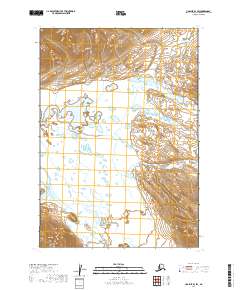 USGS Topographic Map – Ugashik B-3 SW