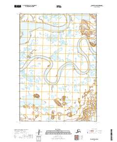 USGS Topographic Map – Ugashik B-5 NE
