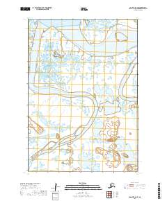 USGS Topographic Map – Ugashik B-5 NW