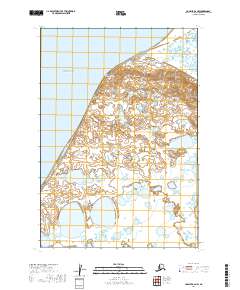 USGS Topographic Map – Ugashik B-6 NW