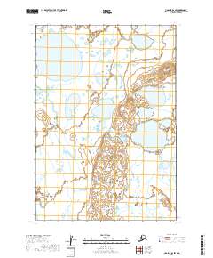 2019 Map of Ugashik B-6 SW, 2019 Print