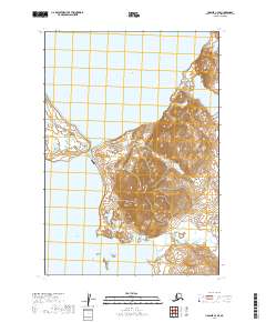 2019 Map of Ugashik C-3 SE, 2019 Print