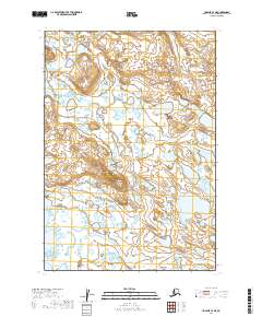2019 Map of Ugashik C-4 NE, 2019 Print