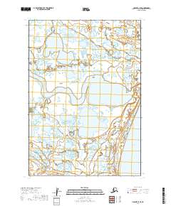 USGS Topographic Map – Ugashik C-4 SE