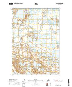 USGS Topographic Map – Ugashik C-4 SW