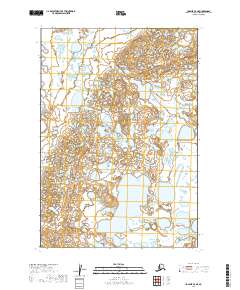 USGS Topographic Map – Ugashik C-5 NE
