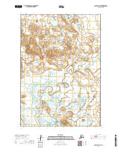 2019 Map of Ugashik C-5 NW, 2019 Print