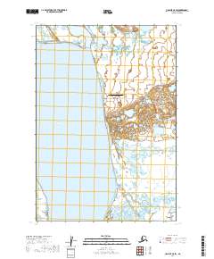 USGS Topographic Map – Ugashik C-5 SW