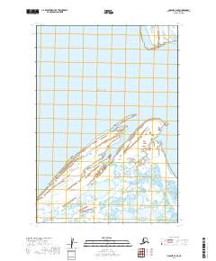 USGS Topographic Map – Ugashik C-6 SE