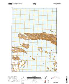 USGS Topographic Map – Ugashik D-1 SE