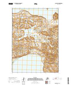 USGS Topographic Map – Ugashik D-2 SW