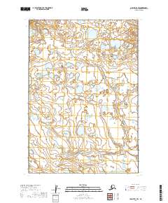 2019 Map of Ugashik D-3 SW, 2019 Print