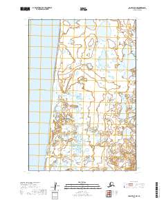 2019 Map of Ugashik D-5 NW, 2019 Print