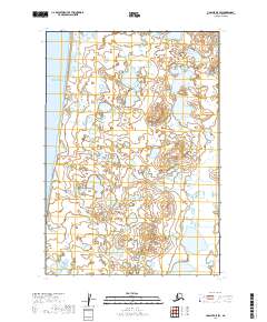 2019 Map of Ugashik D-5 SW, 2019 Print