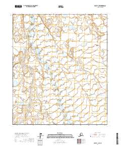 2017 Map of Umiat A-1 NW, 2017 Print
