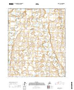 2017 Map of Umiat B-1 NE, 2017 Print