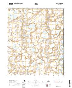 2017 Map of Umiat B-1 NW, 2017 Print