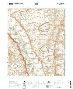 2017 Map of Umiat B-2 NW, 2017 Print