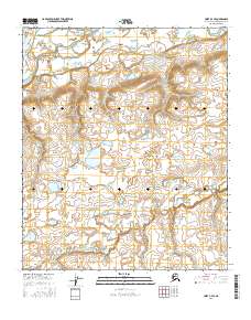 2016 Map of Umiat B-4 SE, 2016 Print