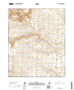 2017 Map of Umiat C-1 NW, 2017 Print