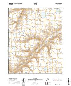 2017 Map of Umiat D-1 NE, 2017 Print