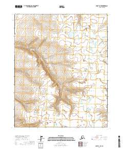 USGS Topographic Map – Umiat D-1 NW