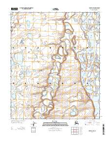 USGS Topographic Map – Umiat D-3 SW