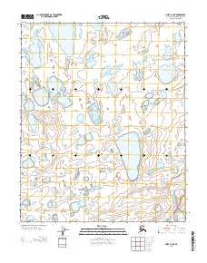 2013 Map of Umiat D-4 NE, 2013 Print