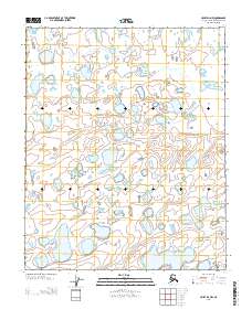 2013 Map of Umiat D-4 NW, 2013 Print