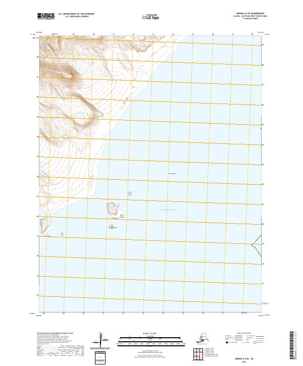 USGS Topographic Map – Umnak A-2 SE