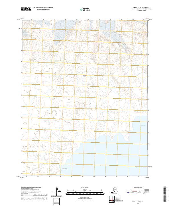 USGS Topographic Map – Umnak A-2 SW
