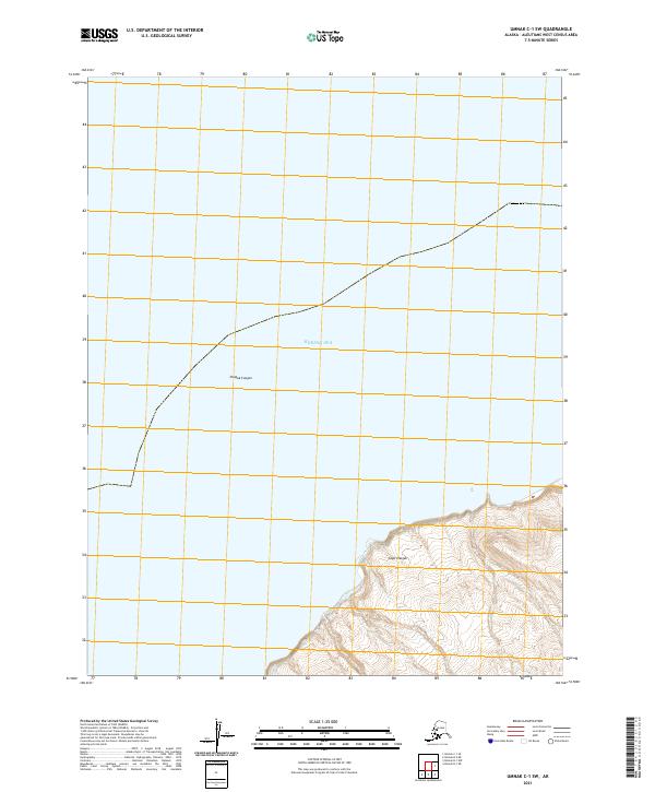 USGS Topographic Map – Umnak C-1 SW