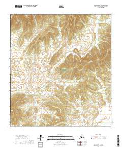 2017 Map of Unalakleet A-1 NE, 2017 Print