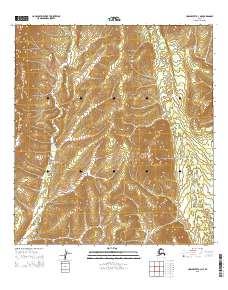 2015 Map of Unalakleet A-3 NE, 2015 Print