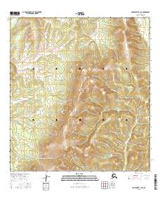 2016 Map of Unalakleet A-3 SE, 2016 Print