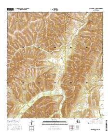 2016 Map of Unalakleet A-4 NW, 2016 Print
