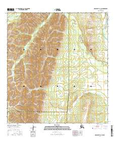 2016 Map of Unalakleet A-4 SW, 2016 Print