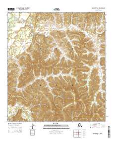 2015 Map of Unalakleet B-1 NE, 2015 Print
