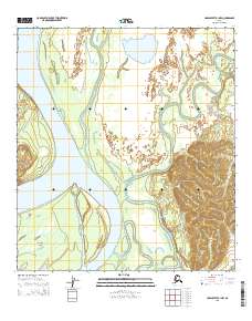 USGS Topographic Map – Unalakleet B-1 NW