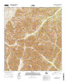2015 Map of Unalakleet B-2 NW, 2015 Print