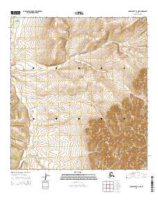 2015 Map of Unalakleet B-3 NE, 2015 Print
