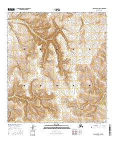 2016 Map of Unalakleet B-4 NW, 2016 Print