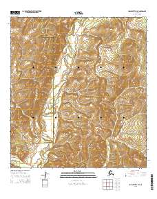 2015 Map of Unalakleet B-4 SE, 2015 Print