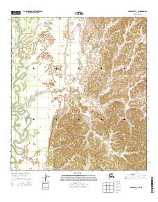 2015 Map of Unalakleet C-1 SE, 2015 Print