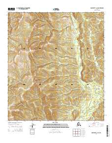2015 Map of Unalakleet C-2 NE, 2015 Print