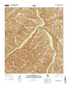 2015 Map of Unalakleet C-2 NW, 2015 Print