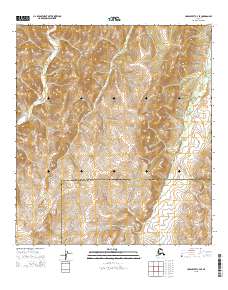 2015 Map of Unalakleet C-4 SE, 2015 Print