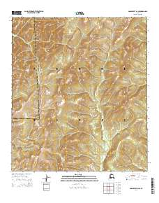 2015 Map of Unalakleet D-2 SE, 2015 Print