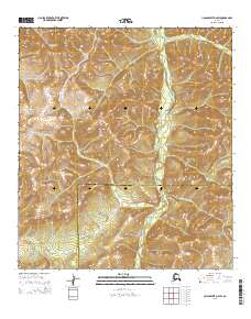 2015 Map of Unalakleet D-2 SW, 2015 Print