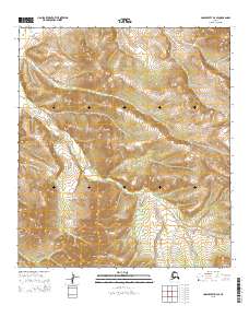 2015 Map of Unalakleet D-3 SE, 2015 Print